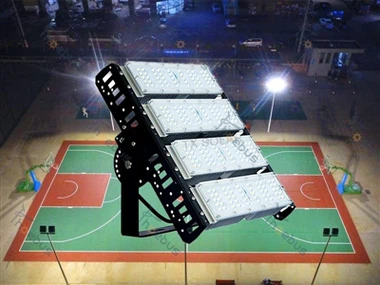 Какви видове LED светлини за стадиони се използват за спортно осветление?